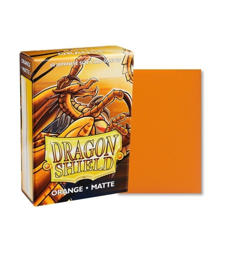 Dragon Shield матови малки протектори за карти (orange)
