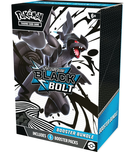 Pokemon TCG Black Bolt 10.5 - Booster Bundle ( 6 бустера) ( на френски език)