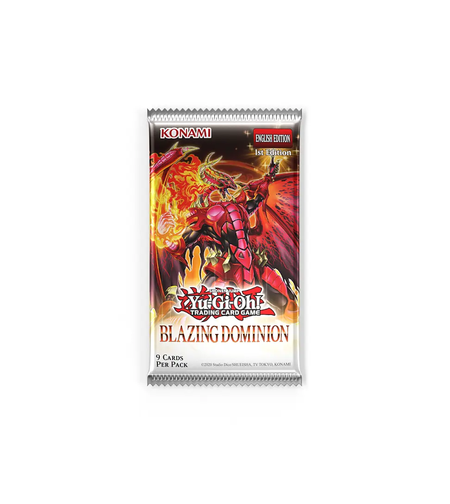 PRE-ORDER: Yu-Gi-Oh TCG - Blazing Dominion Бустер