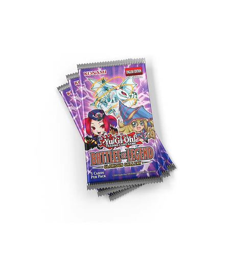 PRE-ORDER: Yu-Gi-Oh TCG - Battles of Legend: Glorious Gallery Tuck Box ( 3 бустера) + Field Center