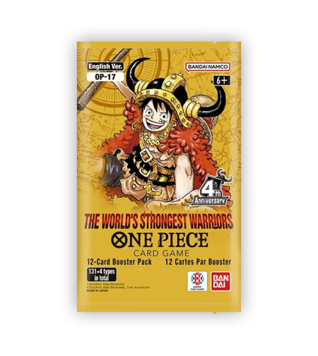 One Piece Card Game -  The World's Strongest Warriors - Бустер OP17