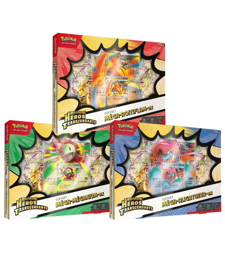 Pokemon TCG : Mega Evolution—Ascended Heroes ex Box (ФРЕНСКИ ЕЗИК)