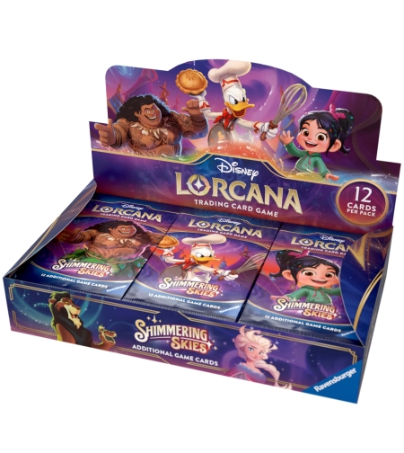 Disney Lorcana TCG: Shimmering Skies бустер кутия(24 бустера)