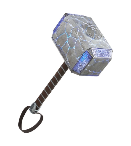 Thor: Love and Thunder Marvel Legends 1/1 Mighty Thor Mjolnir Premium Electronic Roleplay Hammer