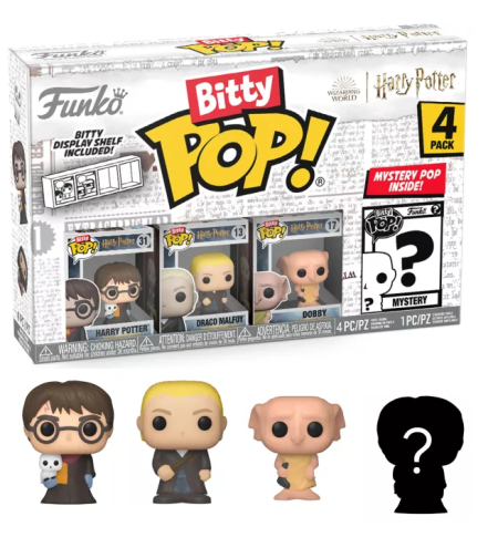 Harry Potter - Bitty Pop 4 Pack 2.5cm -Harry комплект мини фигурки