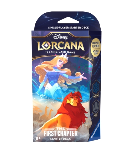 Disney Lorcana TCG: Стартово тесте за игра - The First Chapter Aurora & Simba