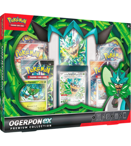 Pokemon TCG -Ogerpon Ex Premium Collection