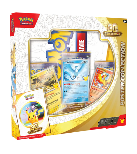 Pokemon TCG 30th Celebration - Poster Collection