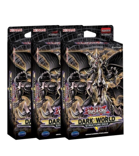 Yu-Gi-Oh TCG Structure Deck Dark World (3 тестета)