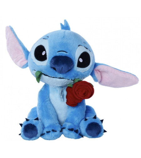 Disney - Stitch with Rose Плюшена Играчка 25 см.