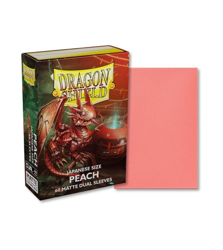 Dragon Shield матови малки протектори за карти (Peach)