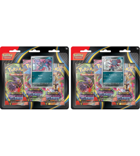 Pokemon TCG: Mega Evolution - Phantasmal Flames - 3 pack Blister