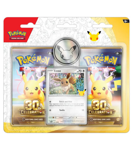 Pokemon TCG 30th Celebration - 2-pack Blister: Eevee