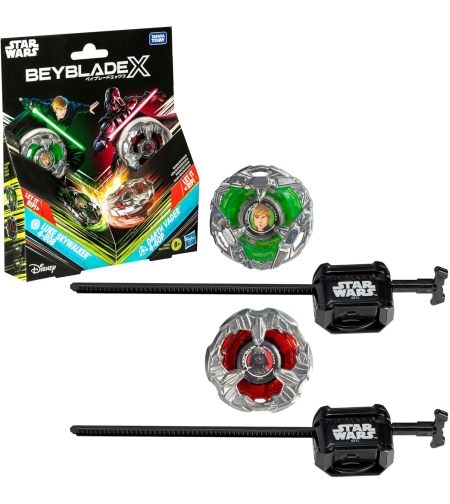 Beyblade X Star Wars - Luke 4-80B & Darth Vader 4-60P Двоен Пакет