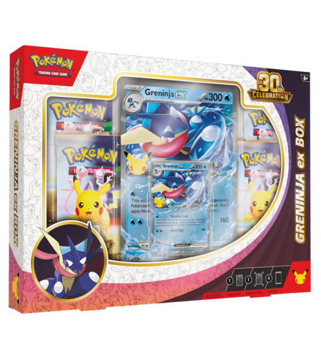 Pokemon TCG 30th Celebration - Greninja ex Box