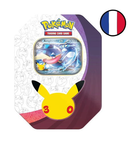 Pokemon TCG -  Greninja ex Tin 30th Celebration (ФРЕНСКИ ЕЗИК)