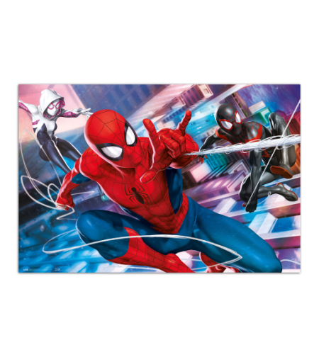 Marvel Spider-Man Голям Плакат - Peter Miles & Gwen