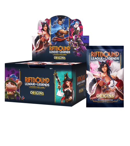 PRE-ORDER: Riftbound: League of Legends TCG - Set 1: Origins Бустер кутия (24 бустера)