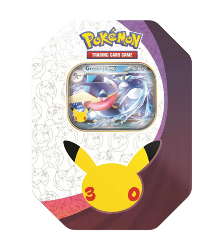 Pokemon TCG 30th Celebration - Greninja ex Tin
