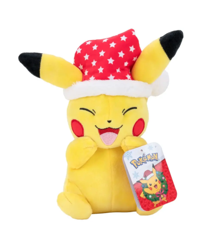 Pokemon Плюшена Играчка - Pikachu Winter 20 см.