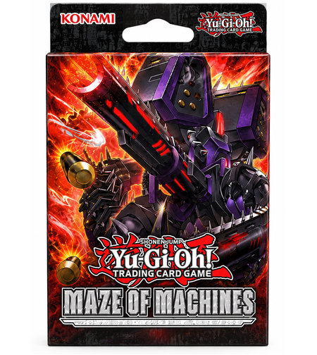 PRE-ORDER: Yu-Gi-Oh! TCG - Maze of the Machines Tuckbox (3 бустера + 1 field center карта)
