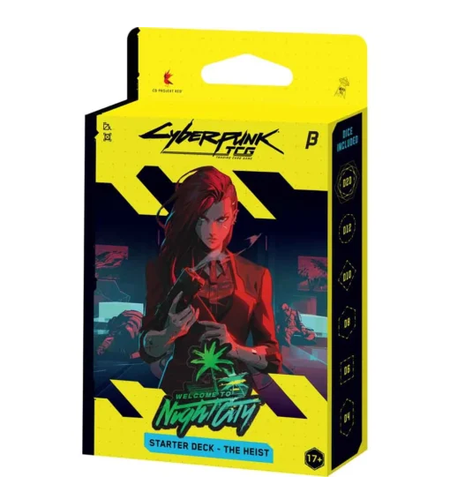 Cyberpunk TCG: Welcome to Night City - Стартово тесте за игра - The Heist (Beta)