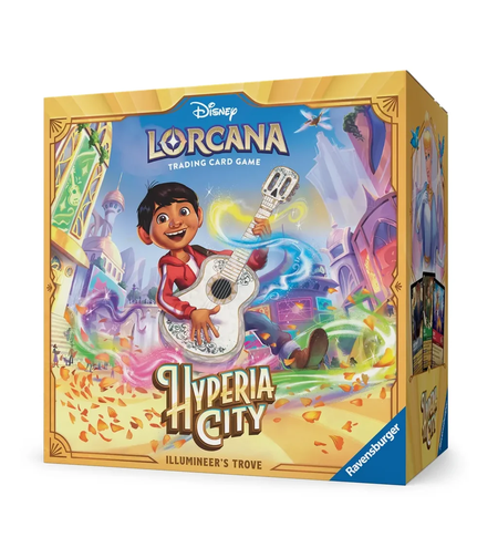 PRE-ORDER: Disney Lorcana TCG - Hyperia City - Illumineer's Trove