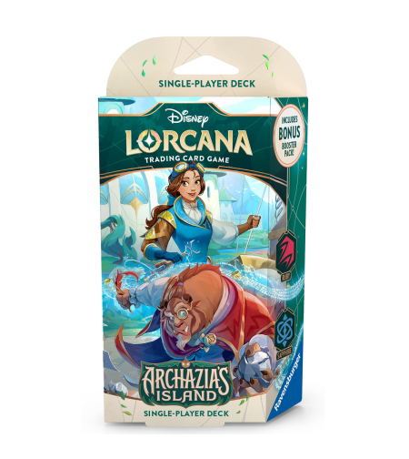 Disney Lorcana TCG: Стартово тесте за игра - Archazia's Island  - Belle & The Beast