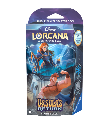 Disney Lorcana TCG: Ursula's Return – Starter Deck: Anna & Hercules