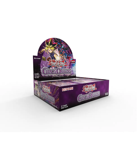 PRE-ORDER: Yu-Gi-Oh! TCG - Chaos Origins Бустер кутия (24 бустера)