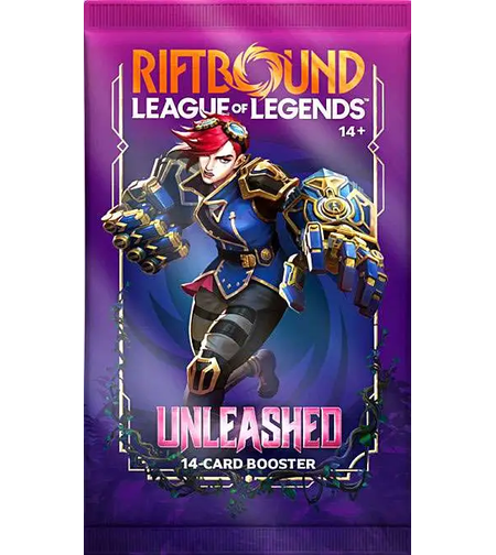 PRE-ORDER: Riftbound: League of Legends TCG - Set3: Unleashed Бустер (14 карти)