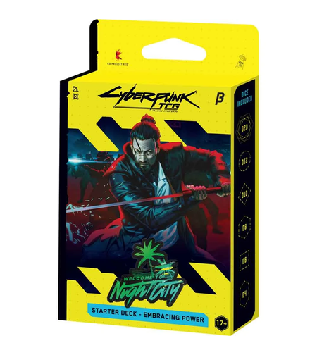 Cyberpunk TCG: Welcome to Night City - Стартово тесте за игра - Embracing Power (Beta)