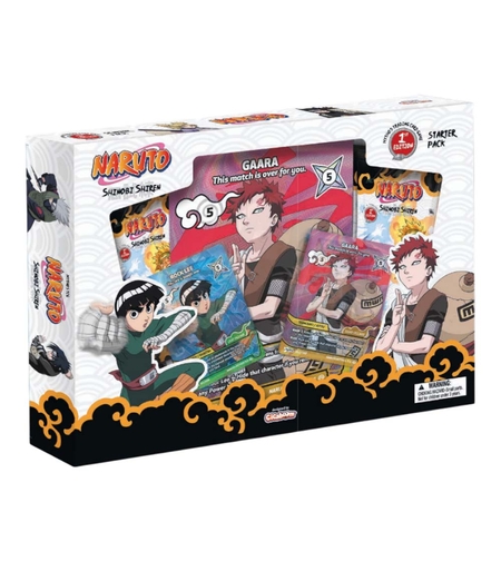 PRE-ORDER: Naruto Mythos TCG: Starter Pack – Gaara & Rock Lee (2nd edition)