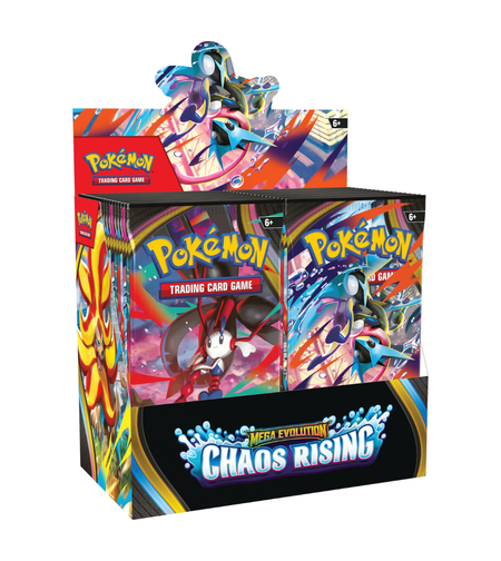 Pokemon TCG: Mega Evolution: Chaos Rising Бустер Кутия (36 бустера)