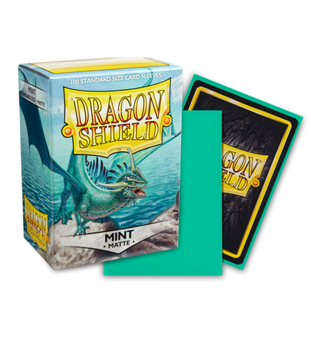 Dragon Shield - Mint Matte standard size (100 протектора)