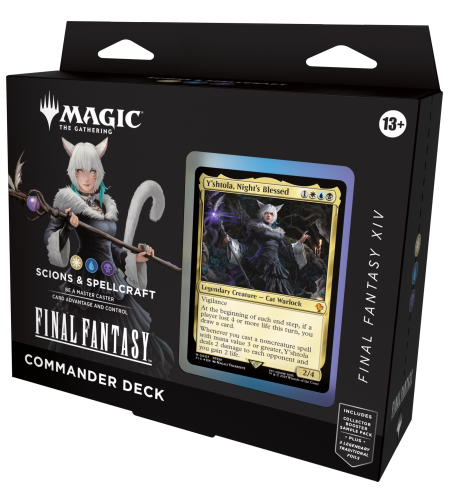 Magic The Gathering - Final Fantasy XIV Commander тесте за игра (Scions & Spellcraft)