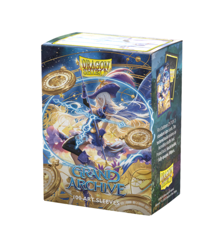 Dragon Shield - Grand Archive: Chronowarp  Dual Art Matte standard size (100 протектора)