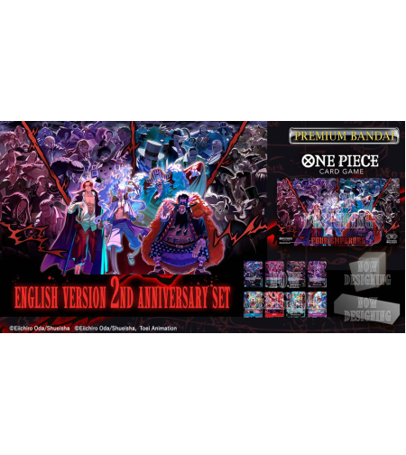 PRE-ORDER: One Piece Card Game English - 2nd Anniversary Collection