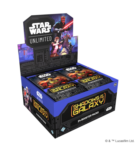 Star Wars Unlimited TCG: Shadows of the Galaxy Бустер кутия (24 бустера)