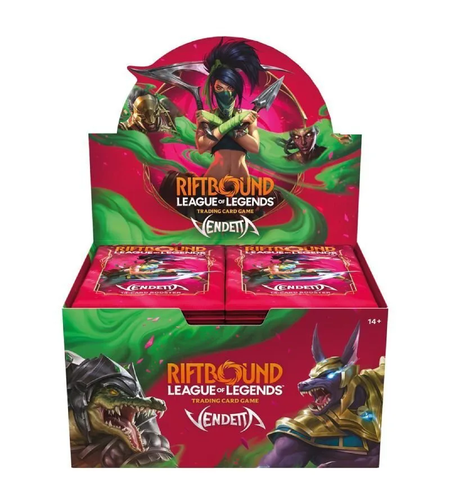 PRE-ORDER: Riftbound: League of Legends TCG - Set4: Vendetta Бустер кутия (24 бустера)