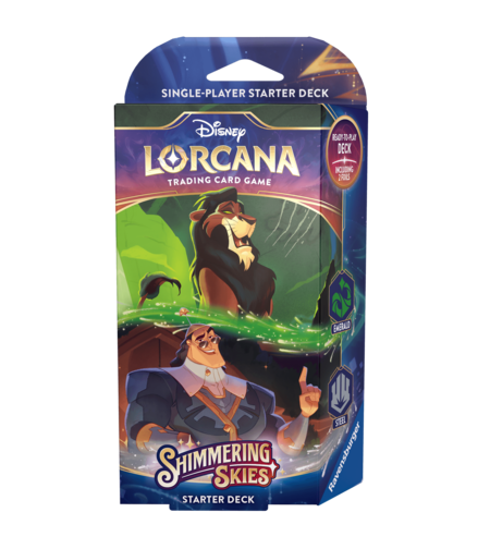 Disney Lorcana TCG: Shimmering Skies – Starter Deck: Scar & Kronk