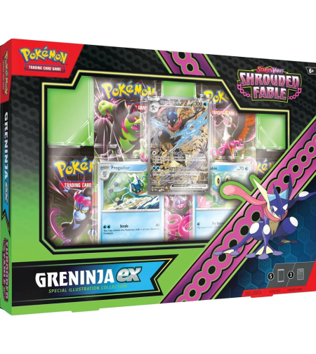 Pokemon TCG Scarlet & Violet 6.5 Shrouded Fable - Greninja ex Special Illustration Collection