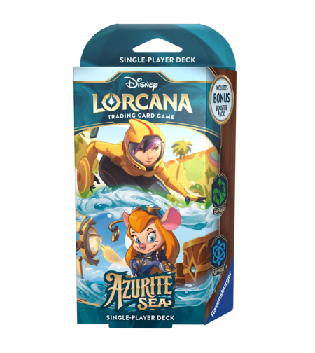 Disney Lorcana TCG: Azurite Sea – Starter Deck: Go Go Tomago & Gadget Hackwrench