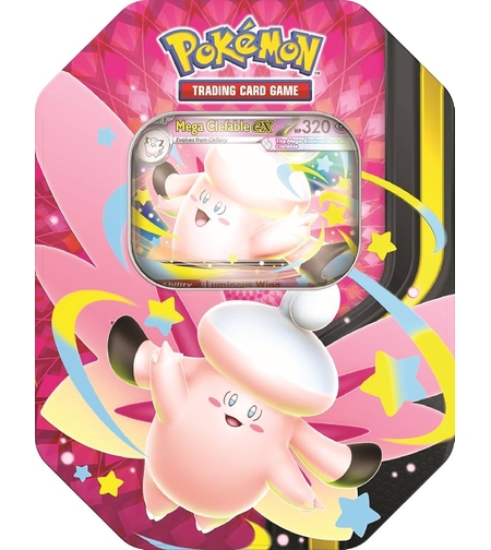 Pokémon TCG: Mega Moonlit Tin (ФРЕНСКИ ЕЗИК)
