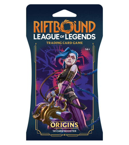 PRE-ORDER: Riftbound: League of Legends TCG - Set 1: Origins Sleeved Бустер (14 карти)