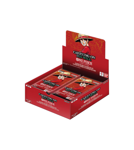 PRE-ORDER: One Piece Card Game - Carrying on his will Бустер кутия OP13 (24 бустера)