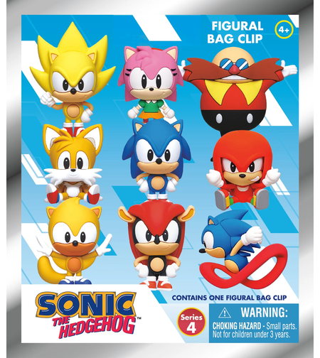 Sonic - 3D Ключодържател Фигурка Късметче