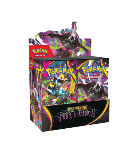 Pokemon TCG: Mega Evolution Pitch Black Бустер Кутия (36 бустера)