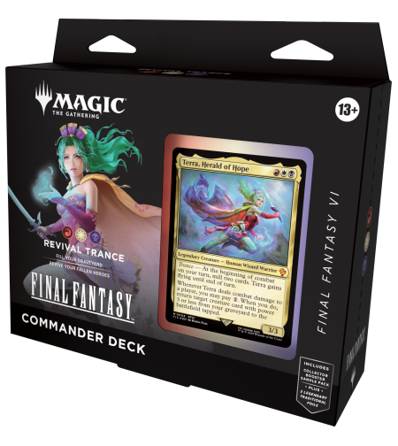 Magic The Gathering - Final Fantasy VI Commander тесте за игра (Revival Trance)
