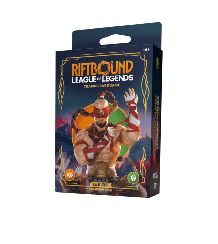PRE-ORDER: Riftbound: League of Legends TCG - Set 1: Origins - Champion тесте за игра - Lee Sin